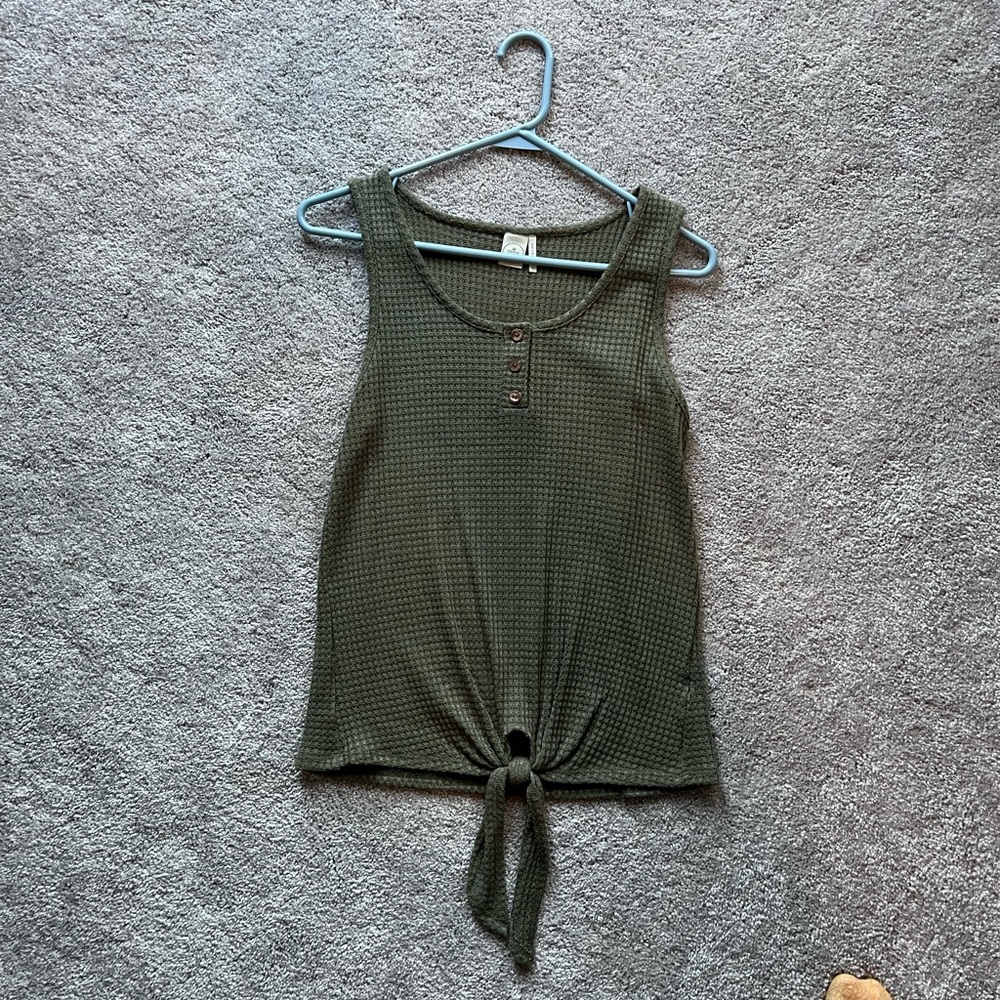 Green Tank Top